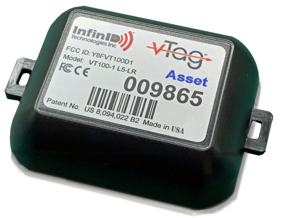 V-Tag Asset Tag, 6-Yr Battery